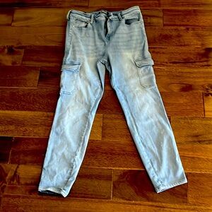 Buffalo size 8 cargo jeans